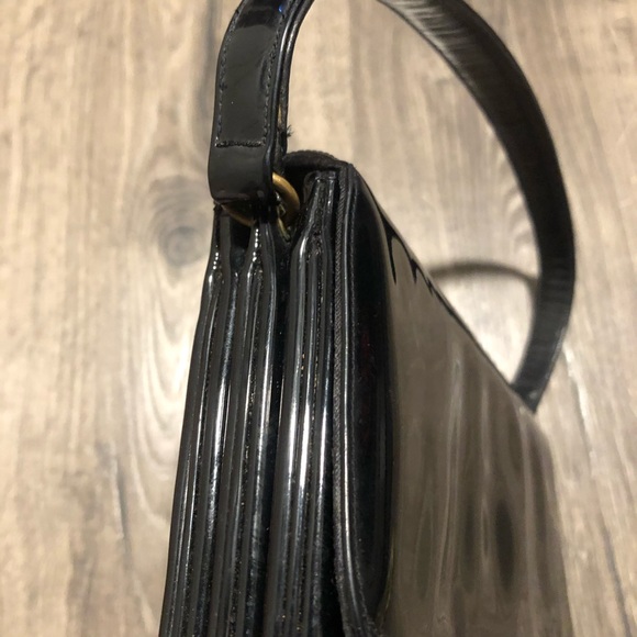 Vintage Coblentz Patent Leather Black Purse - Picture 9 of 12
